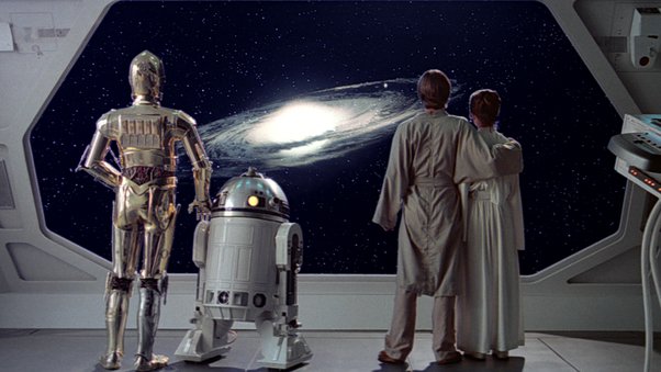 Luke and Leia aboard a Nebulon B Medical Frigate